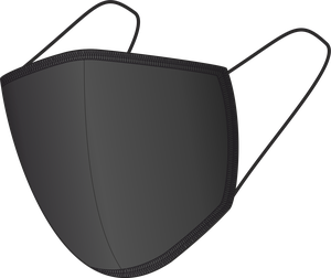 FEKETE-FEKETE pamut arcmaszk 1401165